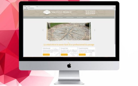 Naoned Pavage retient l'offre de Kagency pour son site web