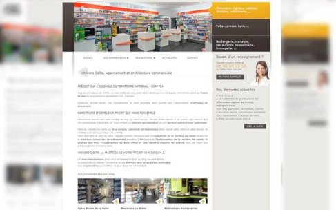 Nouvelle version du site web Univers Delta avec Kagency