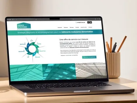 Création du site sur-mesure par Kagency Agence web à Nantes