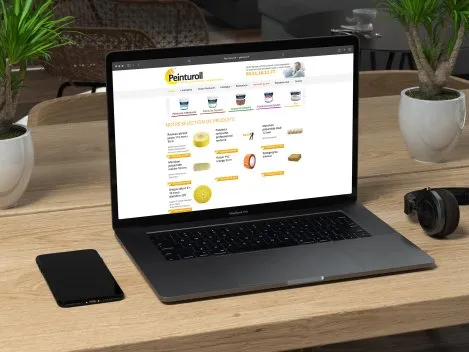 Refonte site internet peinturoll