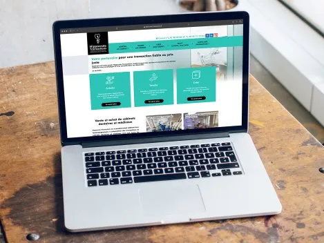 Refonte du site web Hippocrate Transactions par Kagency Nantes