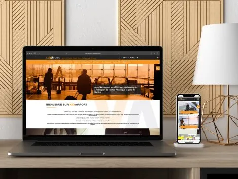Création du site de réservation en ligne de navairport