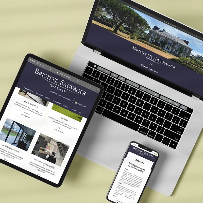 Avis de Brigitte Sauvager Immobilier sur l’agence web Kagency Nantes