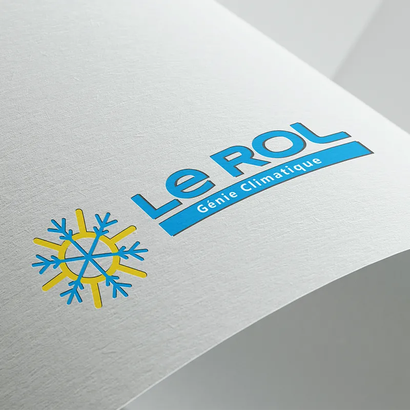 Kagency Nantes en charge de la création du logo de LE ROL Génie climatique